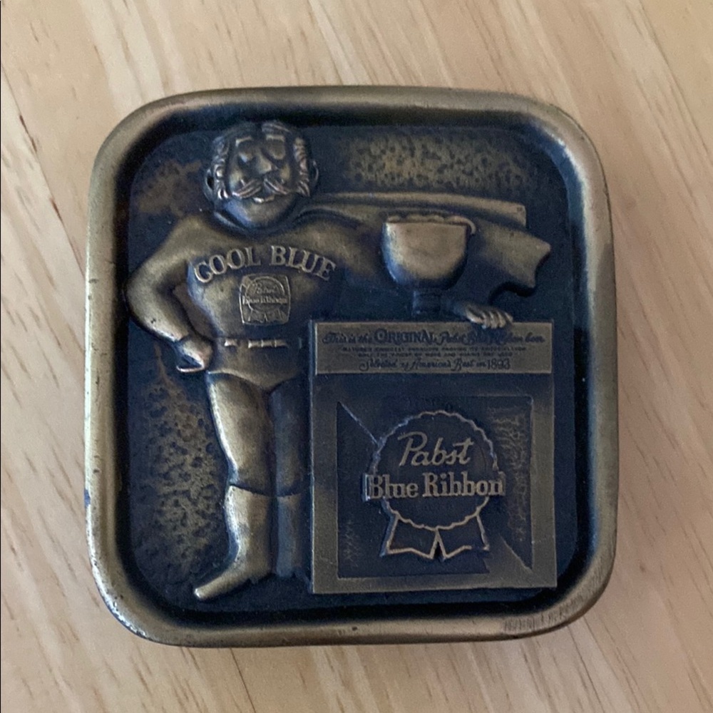 Brown and Black Belt with Vintage PBR Design